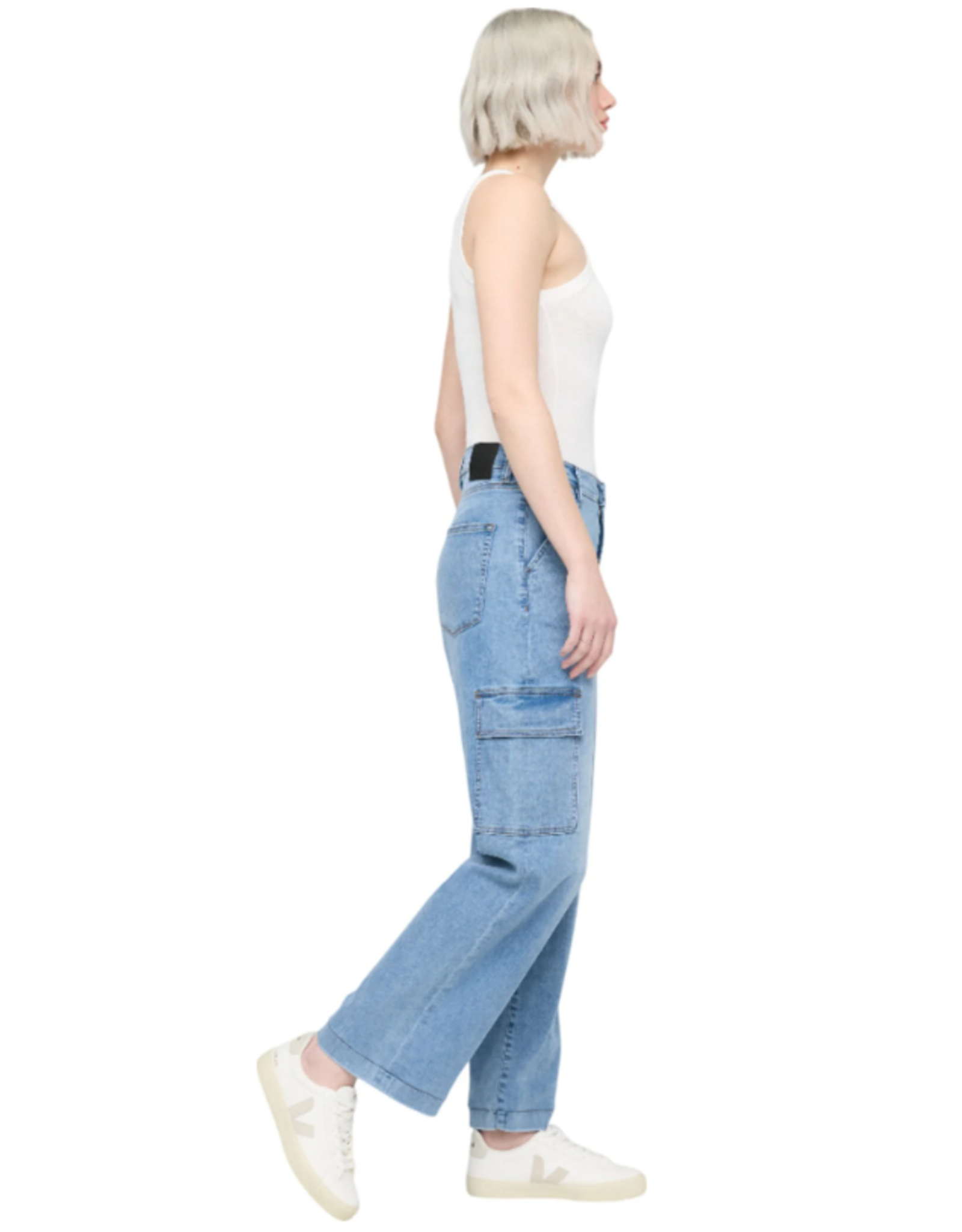 DUER WFWR4501 Performance Denim Lite High Rise Cargo