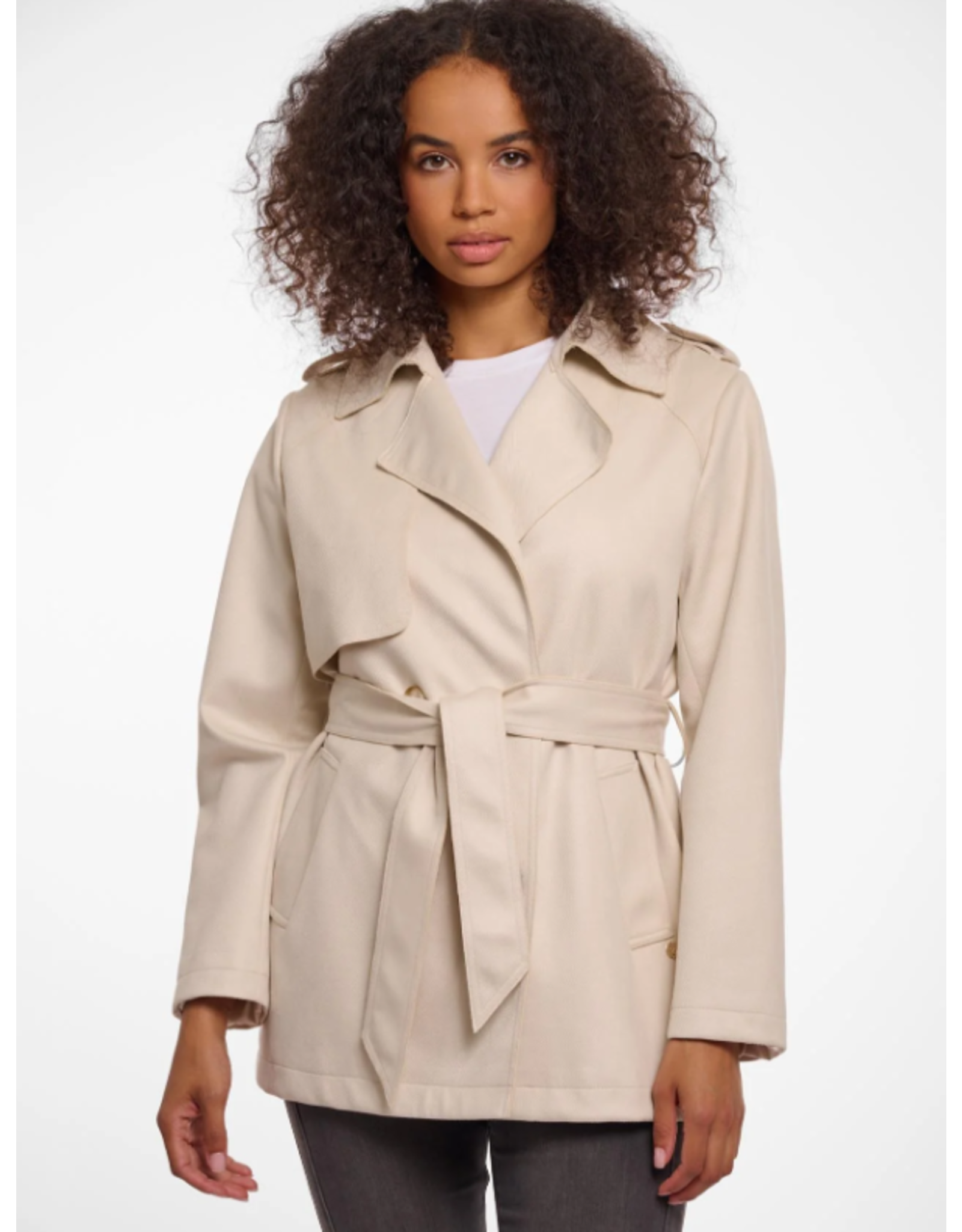 RINO PELLE Caatje.7002521 Short trenchcoat