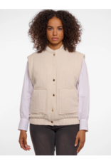 RINO PELLE pile.7002521 padded short waistcoat