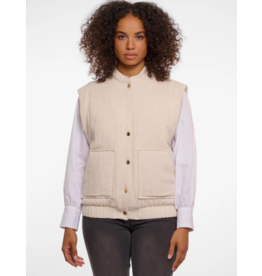 RINO PELLE pile.7002521 padded short waistcoat