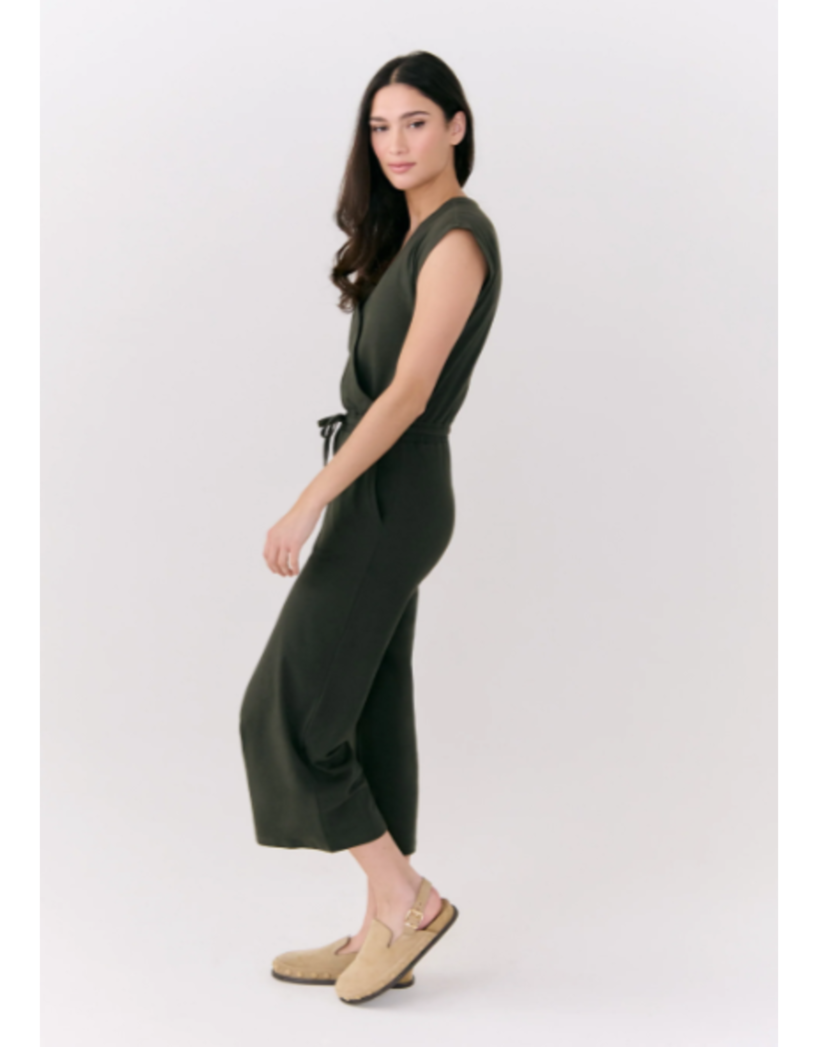 LOLË LSW4425 EFFORTLESS WRAP JUMPSUIT