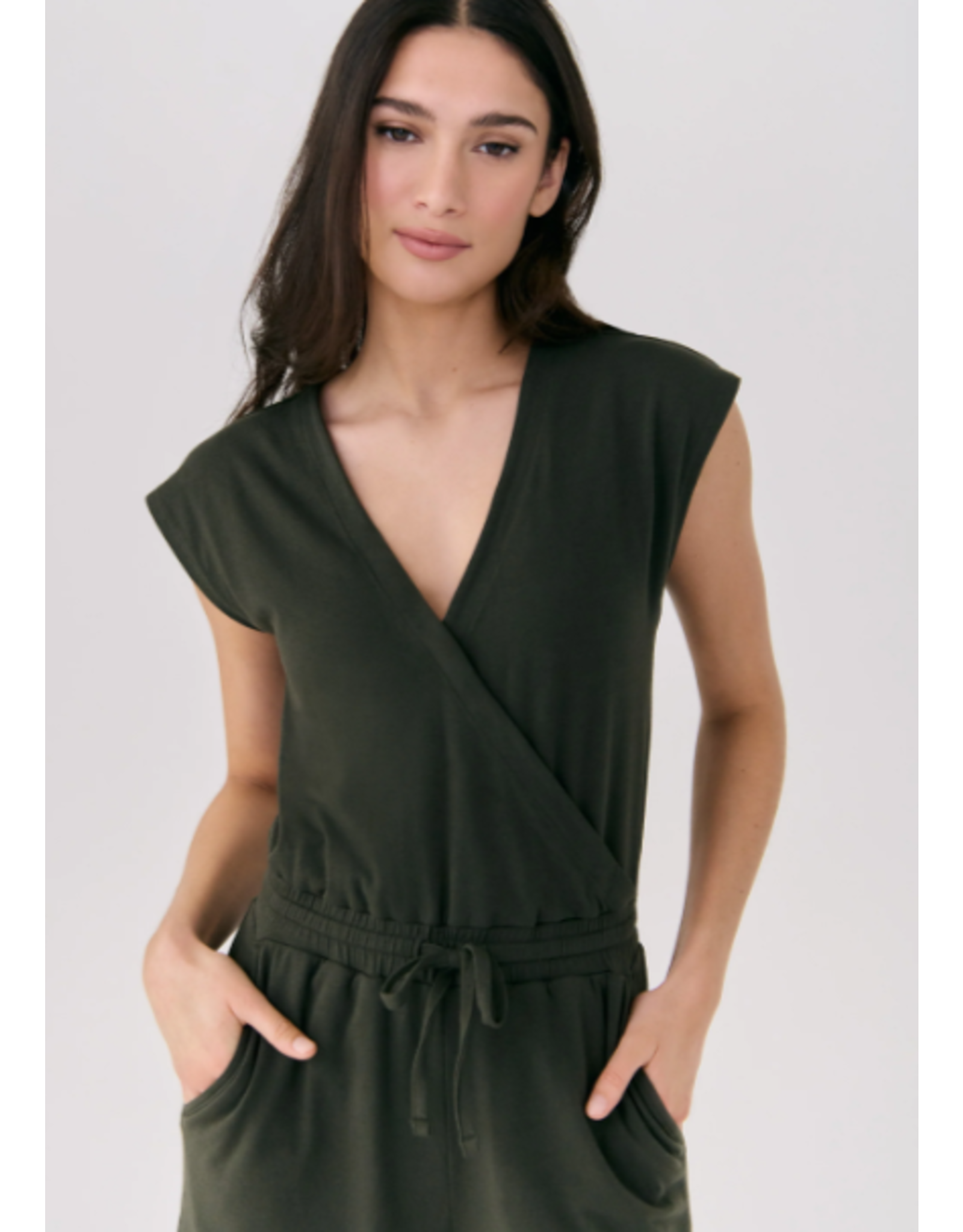 LOLË LSW4425 EFFORTLESS WRAP JUMPSUIT