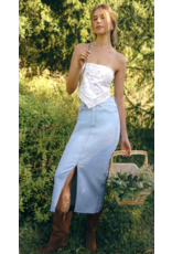 YOGA JEANS 2758 Jupe taille haute