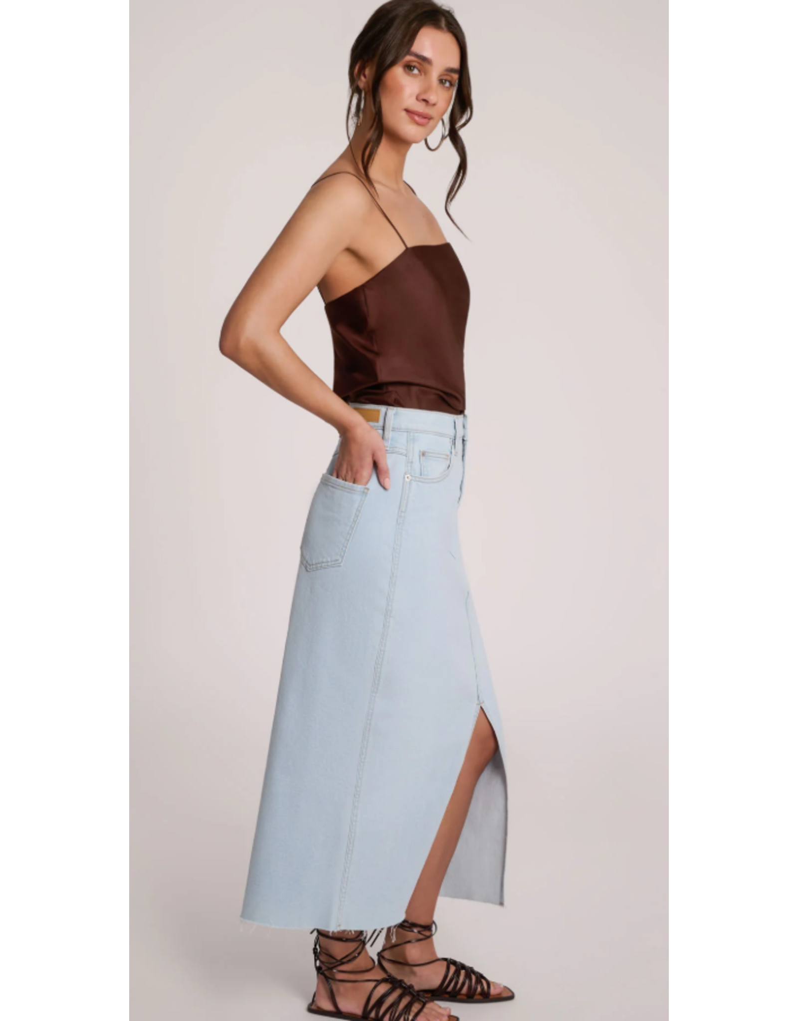 YOGA JEANS 2758 Jupe taille haute