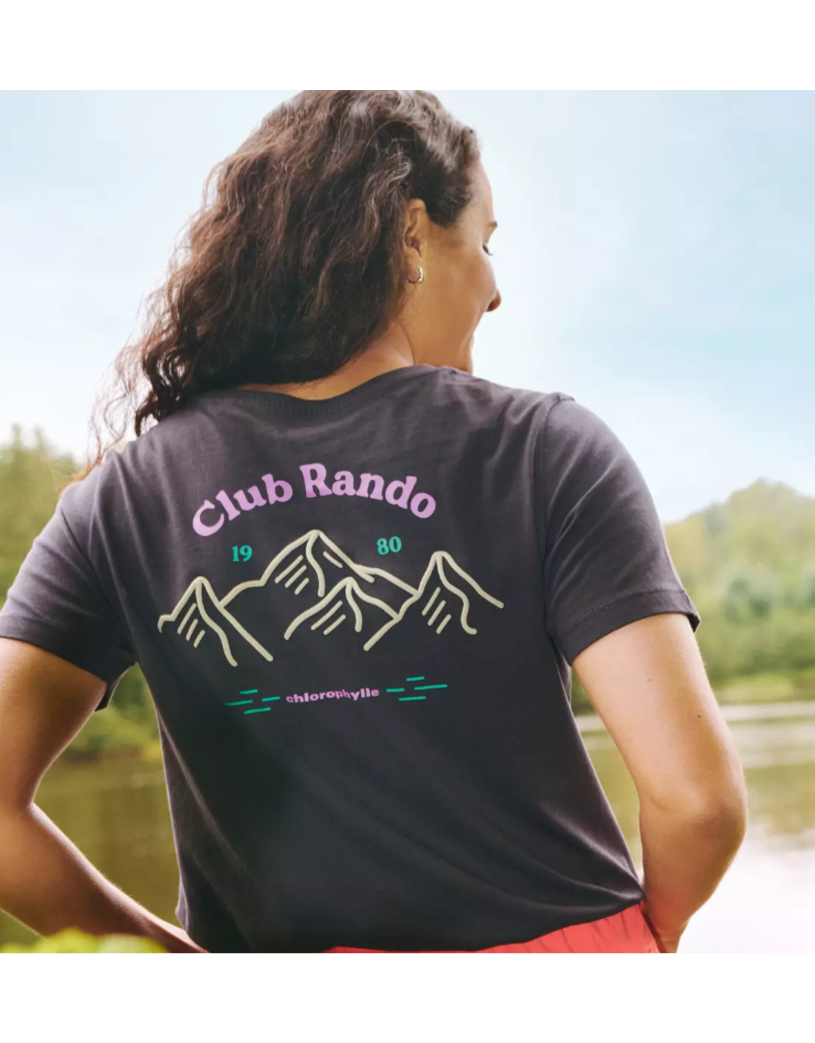 CHLOROPHYLLE 18514 T-rando crew neck mc f/w
