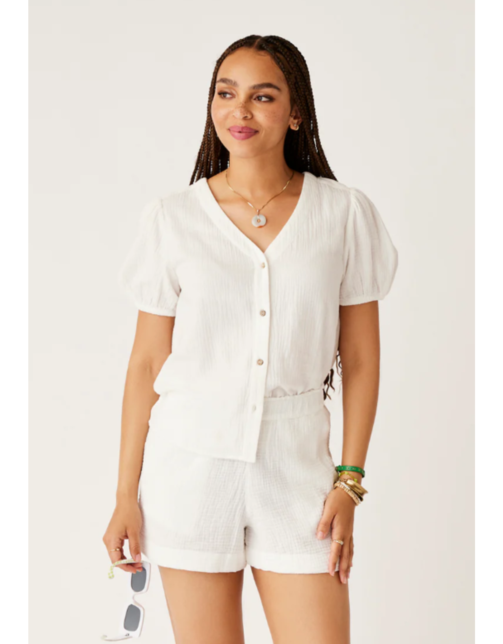 CARVES TWSG10 Milo Gauze Top