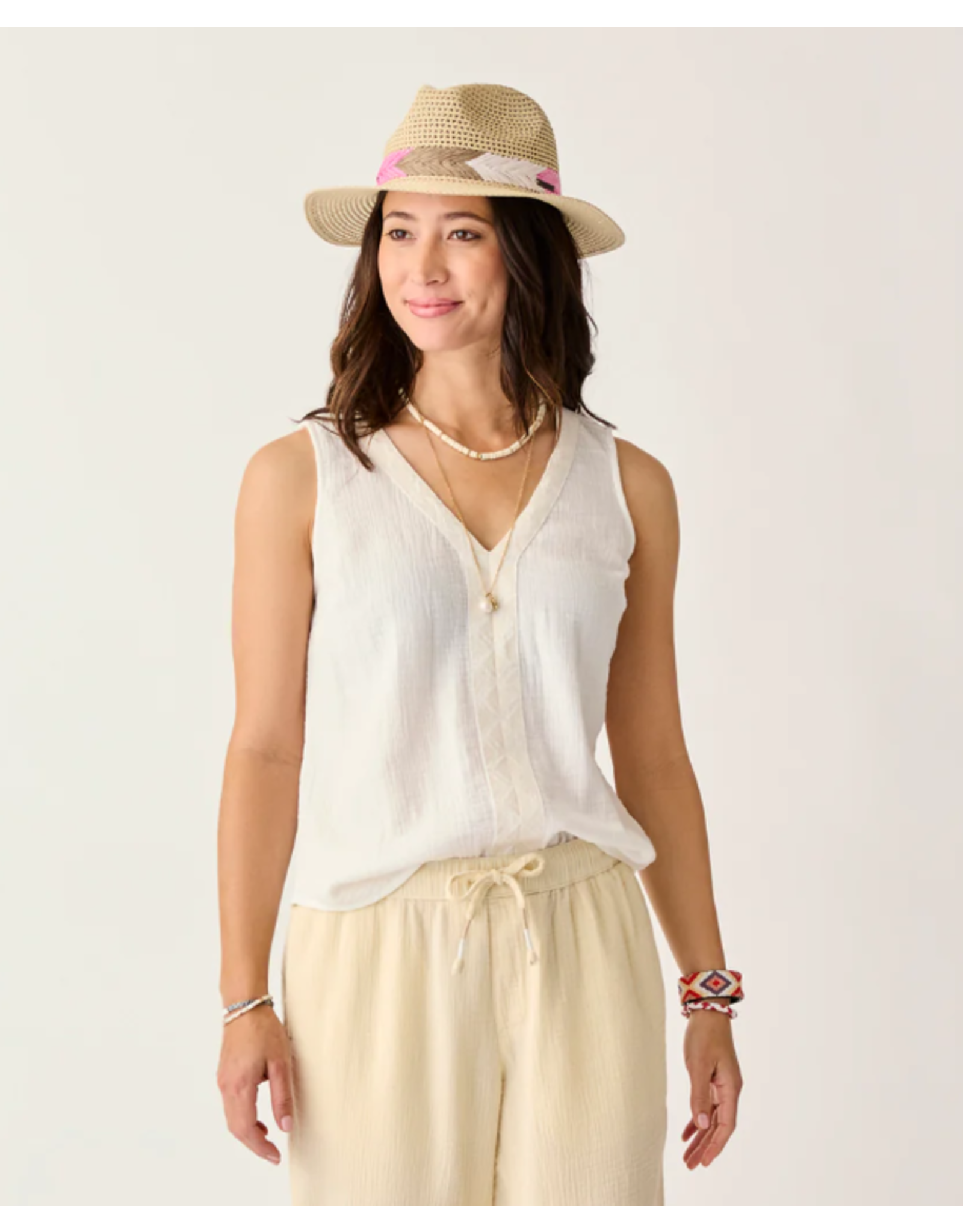 CARVES TWVT60 Kayla Gauze camisole