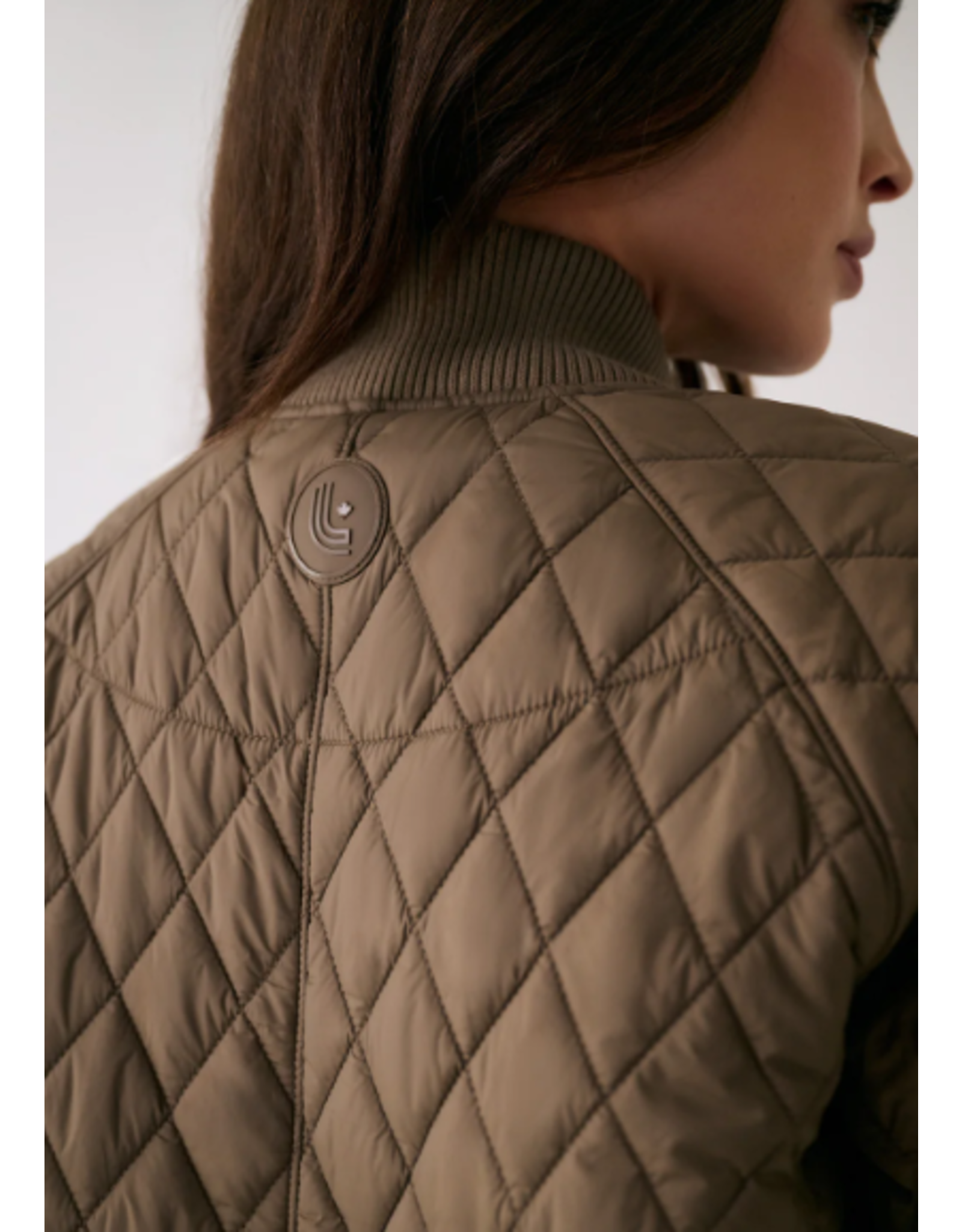 LOLË LUW0891 3/4 BOMBER MANTEAU