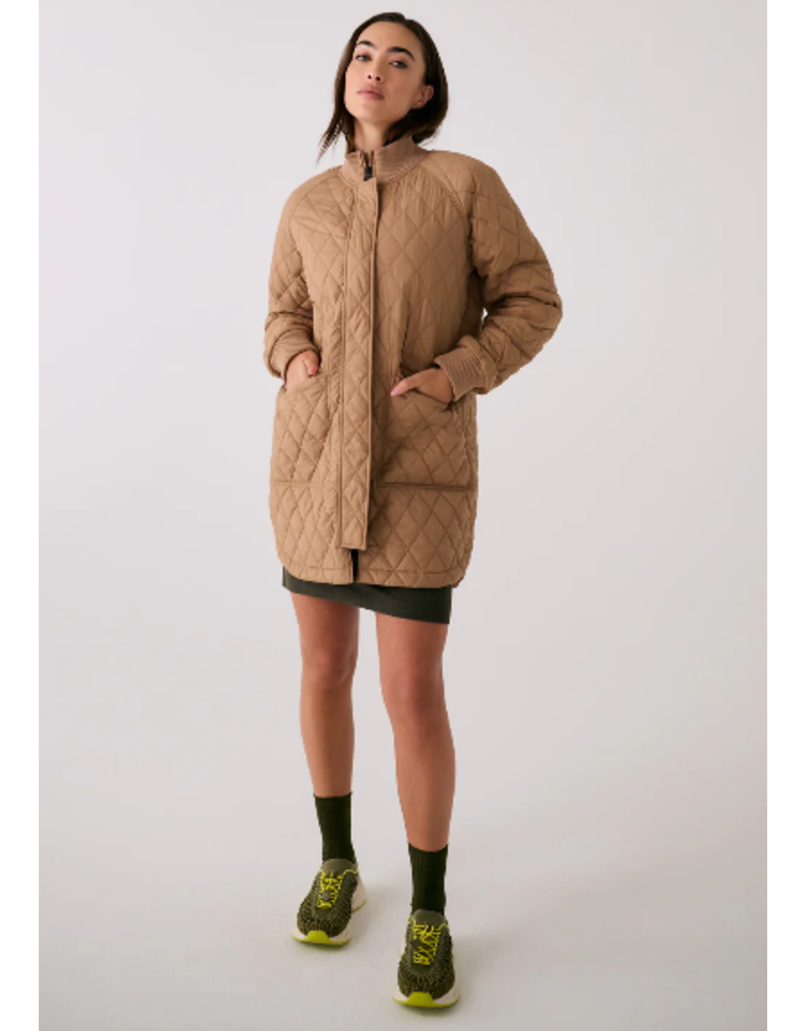 LOLË LUW0891 3/4 BOMBER MANTEAU