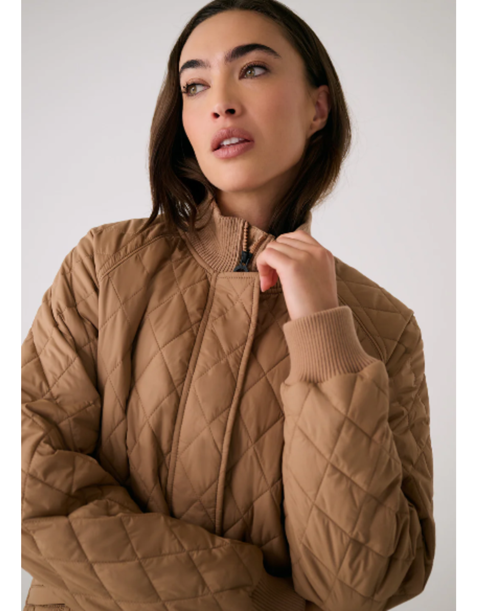 LOLË LUW0891 3/4 BOMBER MANTEAU