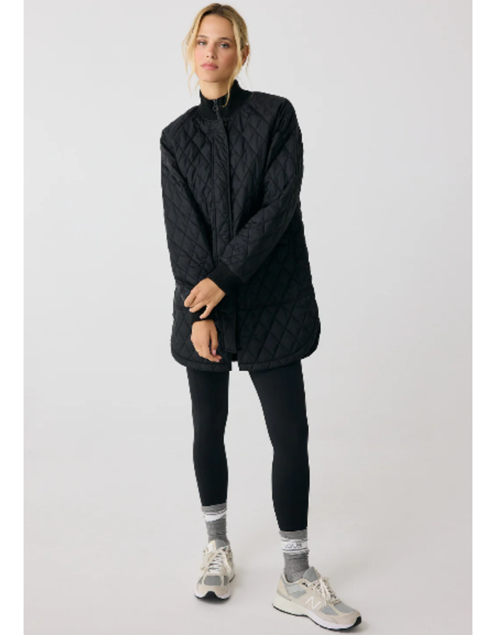 LOLË LUW0891 3/4 BOMBER MANTEAU