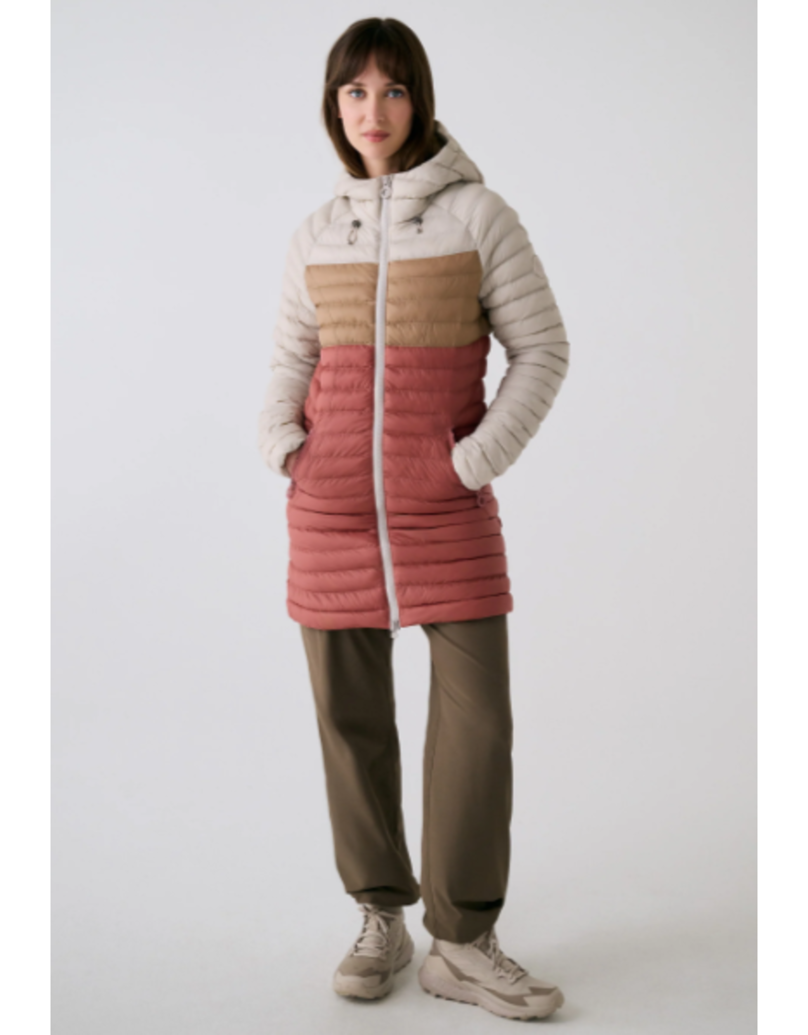 LOLË LUW0940 VALLEY SYNTH DUVET MANTEAU