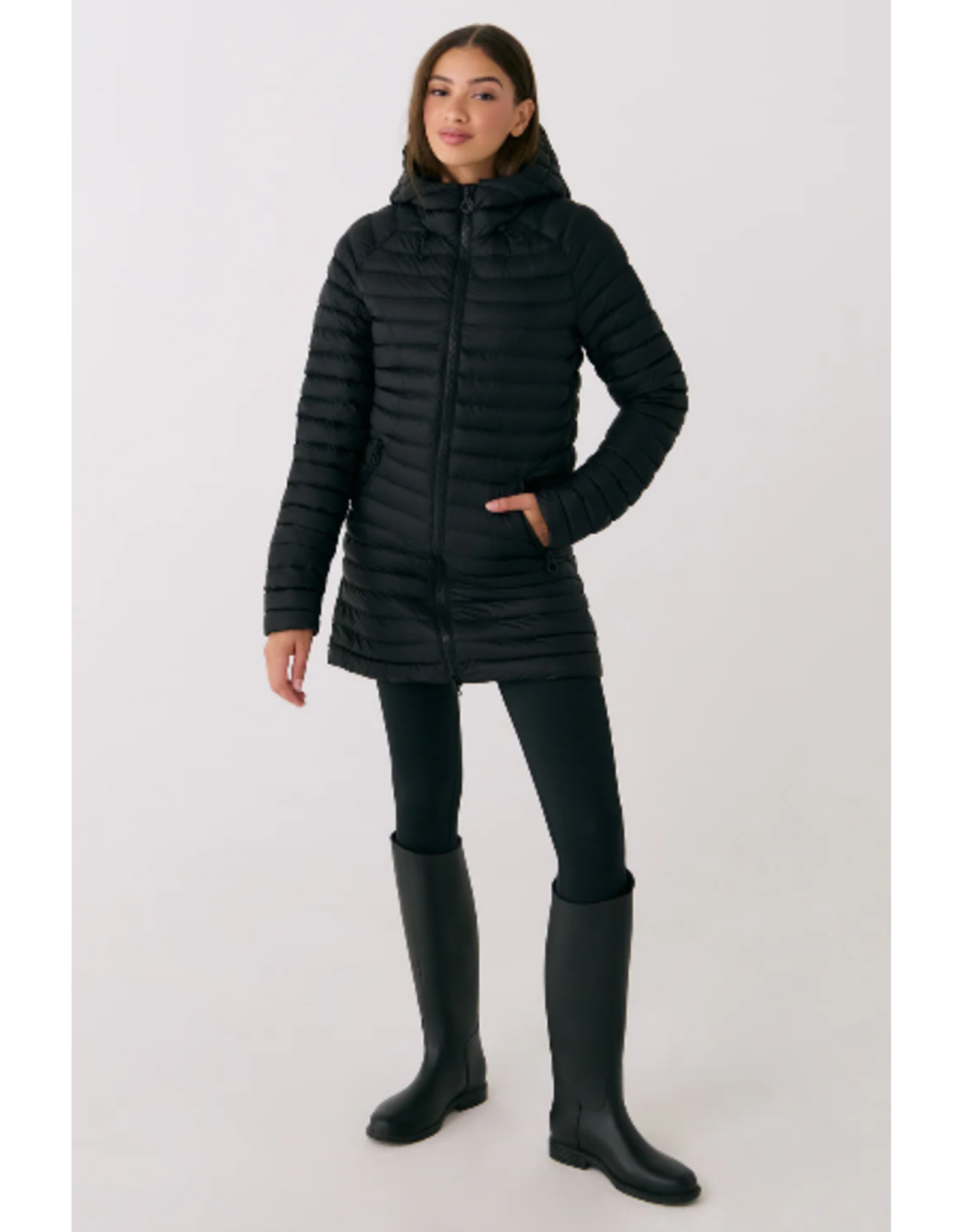 LOLË LUW0940 VALLEY SYNTH DUVET MANTEAU