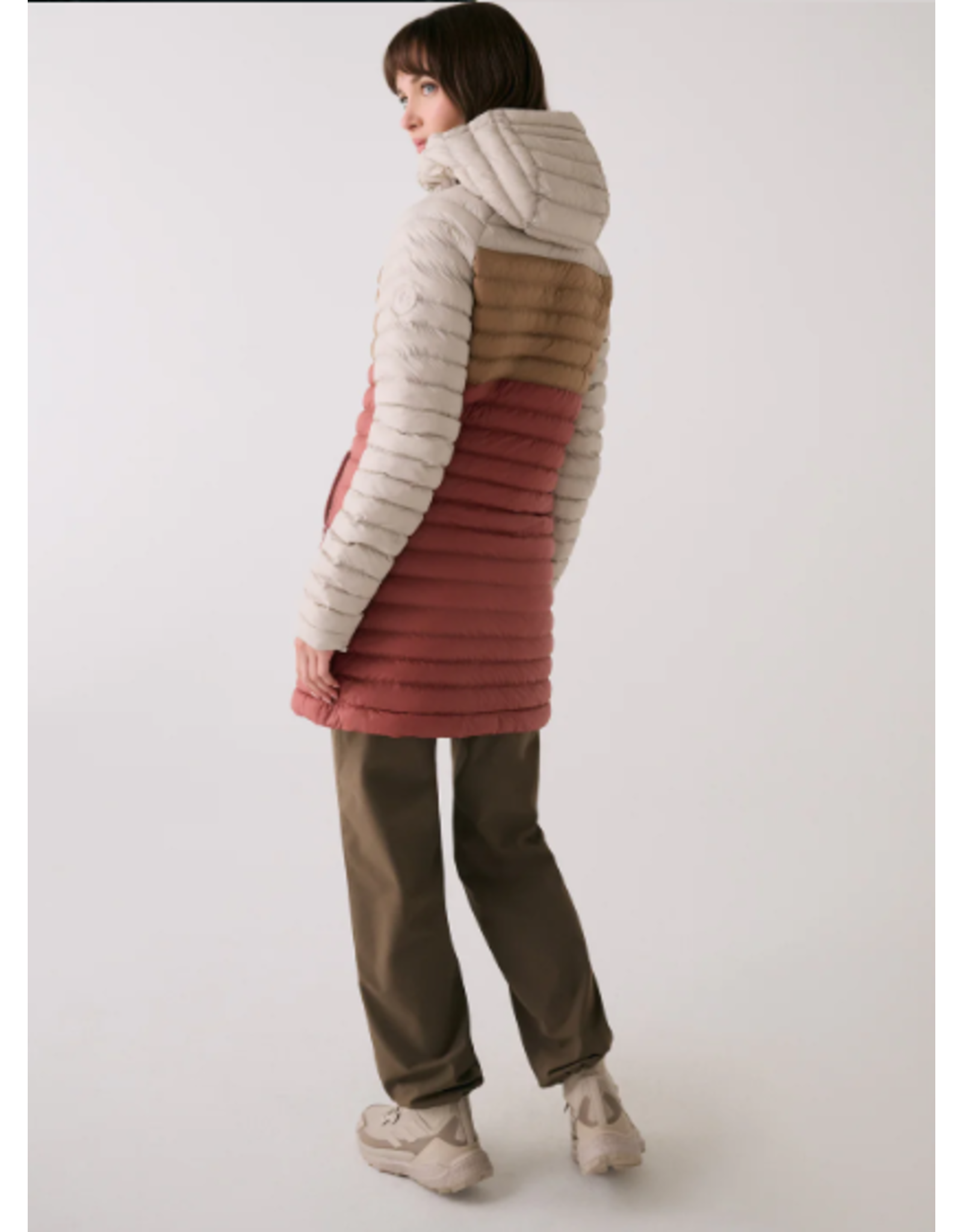 LOLË LUW0940 VALLEY SYNTH DUVET MANTEAU