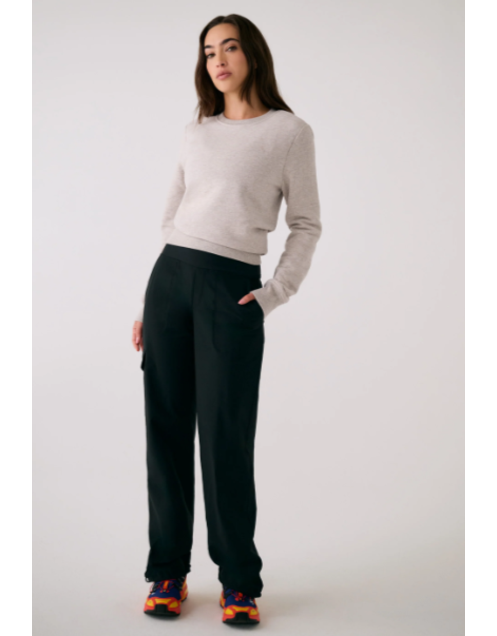 LOLË LSW4667 OLIVIE TECH TROUSERS