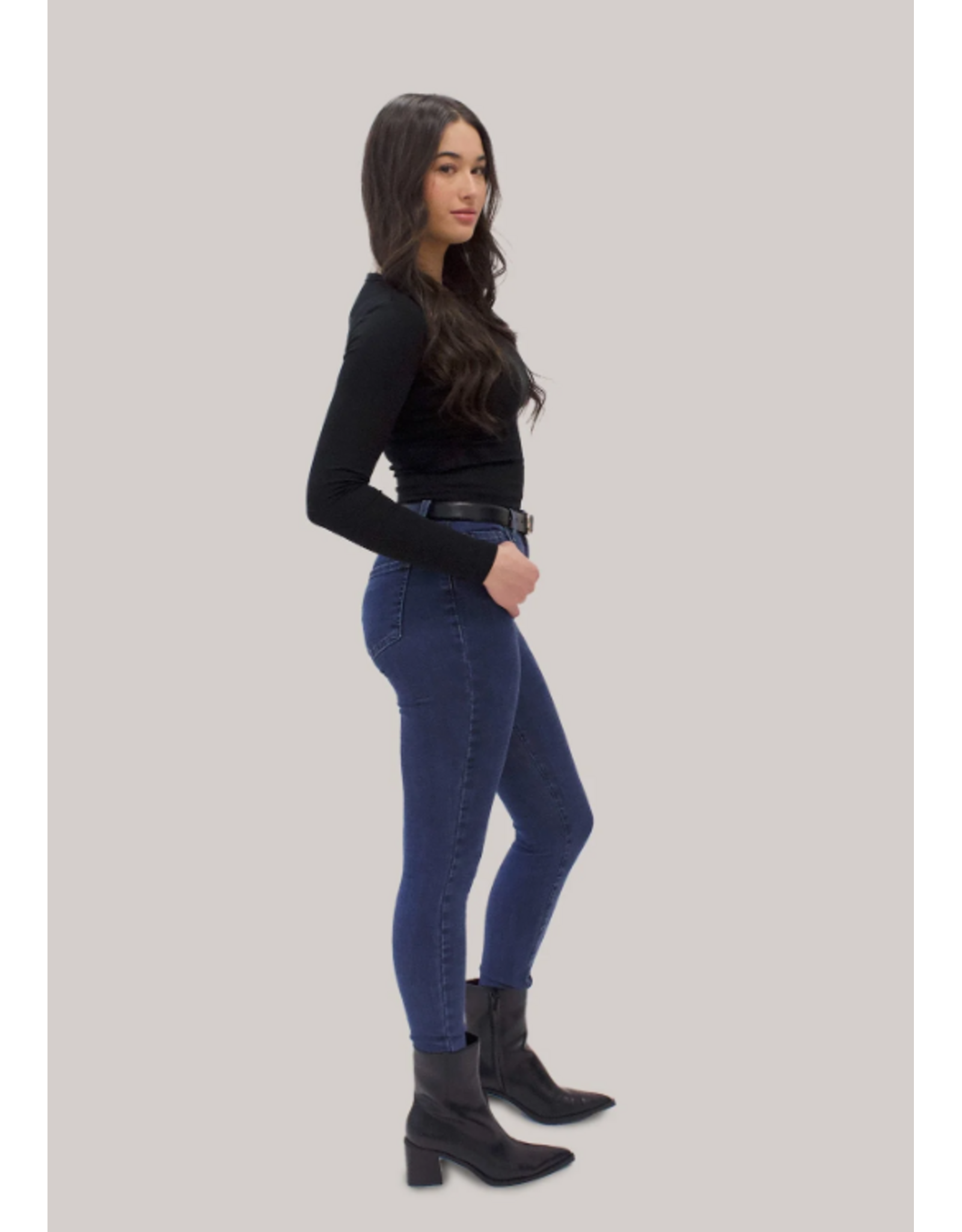 YOGA JEANS 2166SA-R30 RACHEL SKINNY TAILLE CLASSIQUE 30 PO