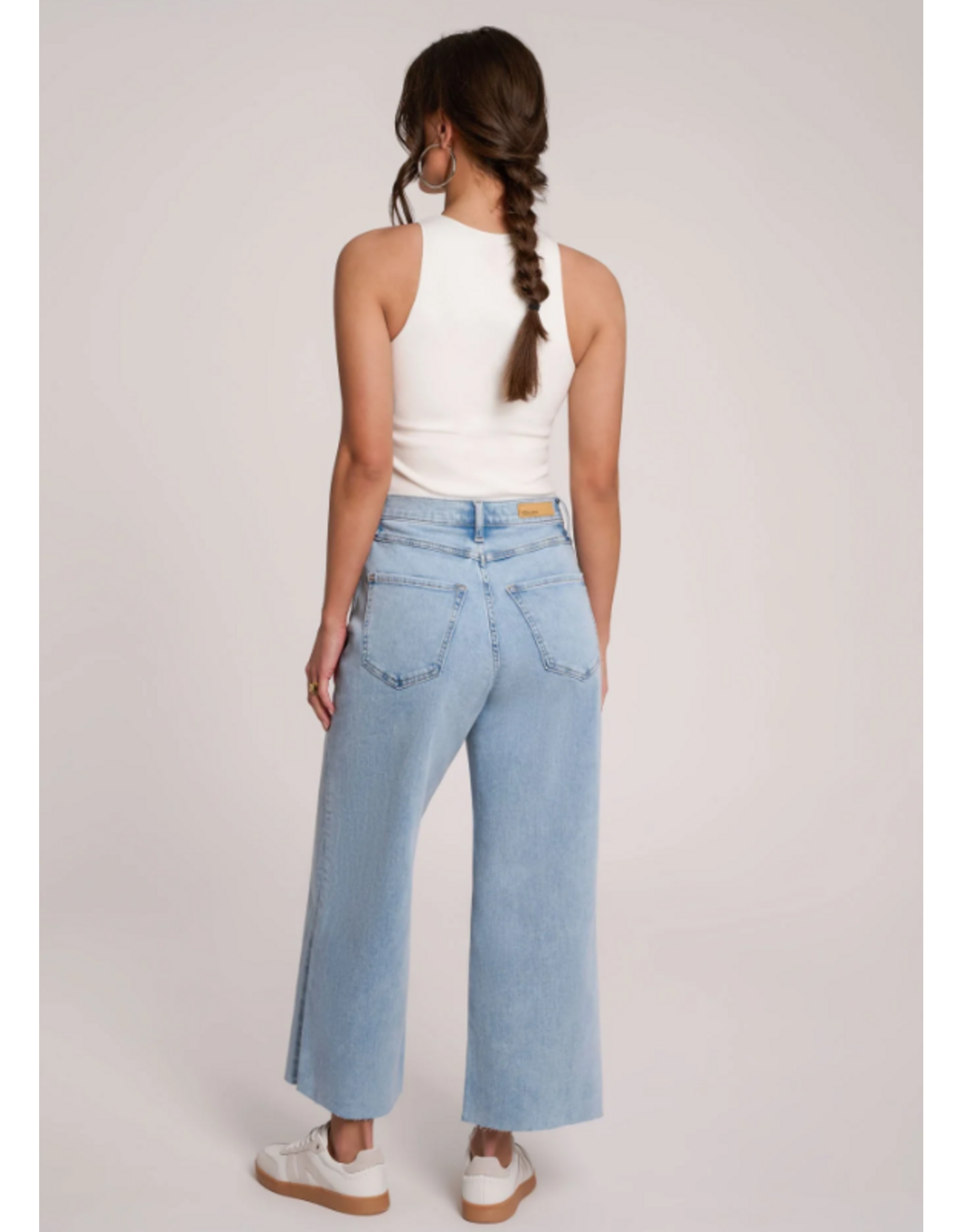 YOGA JEANS 2757 LILY WIDE LEG TAILLE HAUTE 25 po
