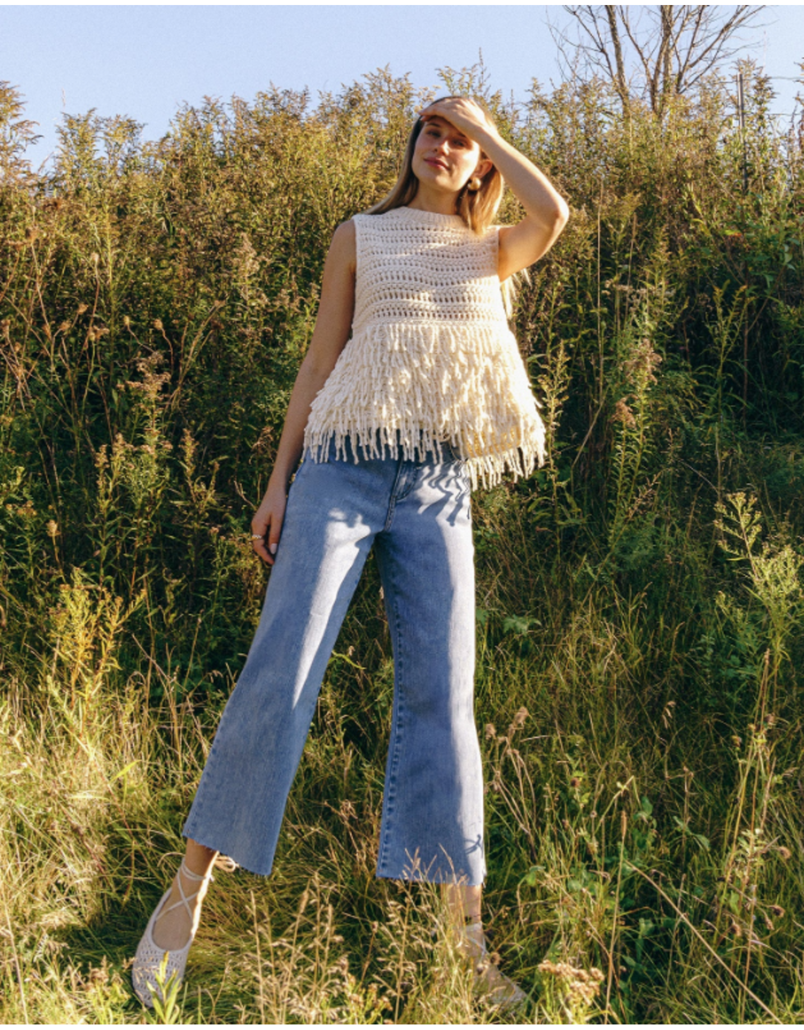 YOGA JEANS 2757 LILY WIDE LEG TAILLE HAUTE 25 po