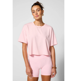 MPG 11A1057 BOXY CROPPED PIMA TEE
