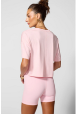 MPG 11A1057 BOXY CROPPED PIMA TEE