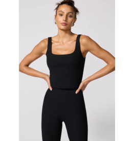 MPG 11A1161 RIBBED CROP CAMISOLE