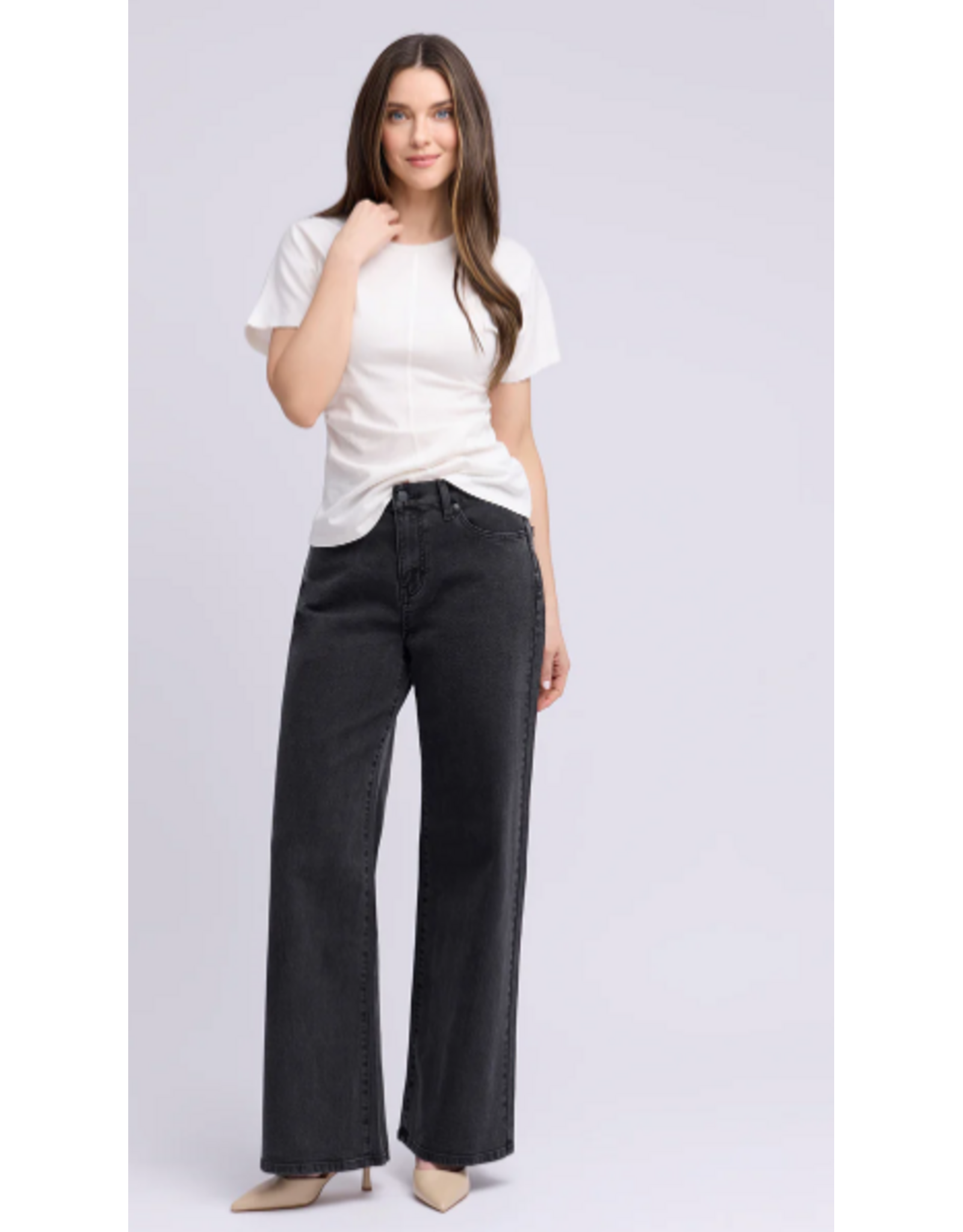 YOGA JEANS 2914 LILY WIDE LEG taille reg 31 po