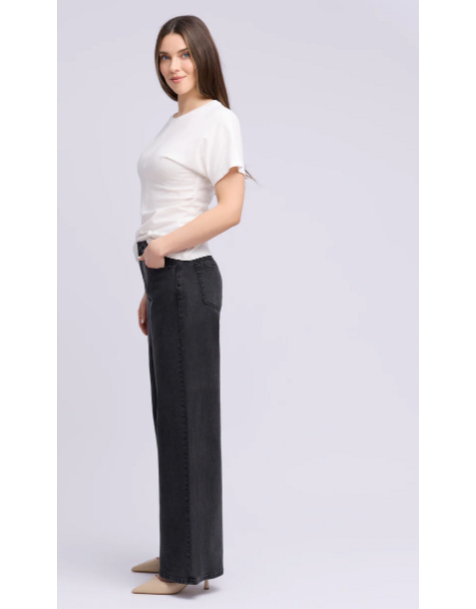 YOGA JEANS 2914 LILY WIDE LEG taille reg 31 po