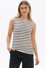 HATLEY S26BBL1640 everyday tank - black stripes