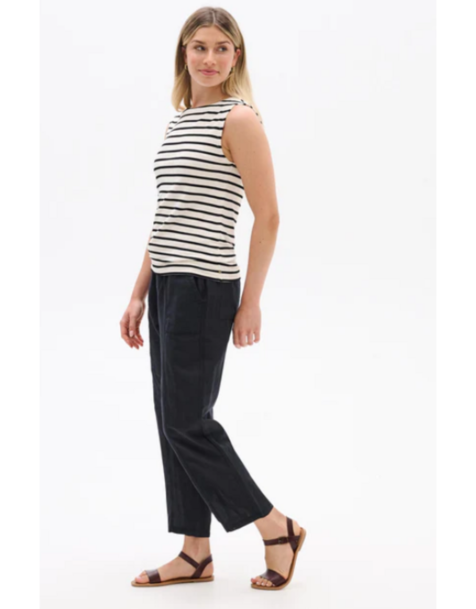 HATLEY S26BBL1640 everyday tank - black stripes