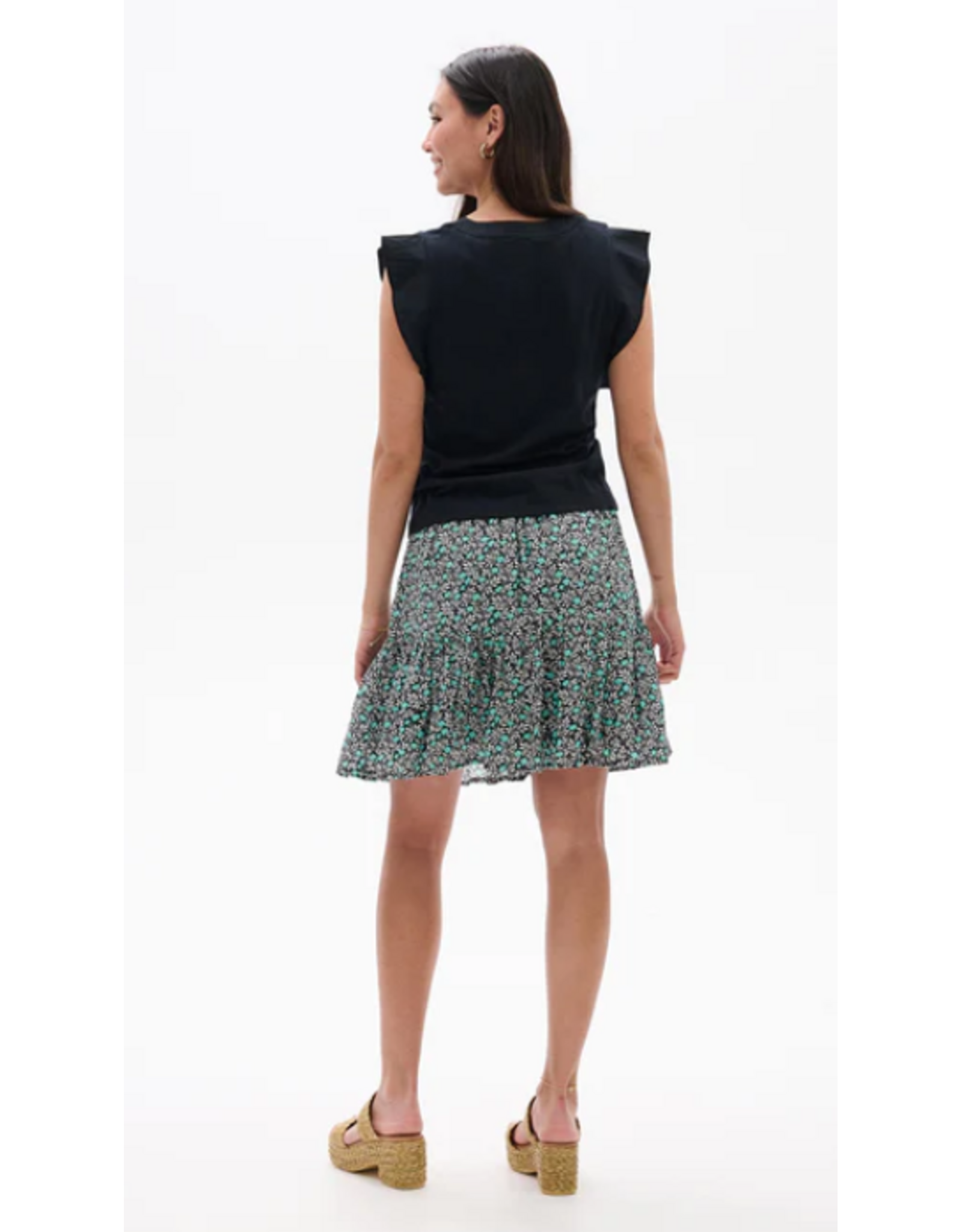 HATLEY S26CAL1904 mix media tank - caviar