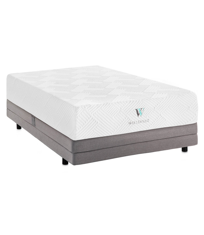 Wellsville 14" Gel Memory Foam The Mattress and More Outlet Hiram