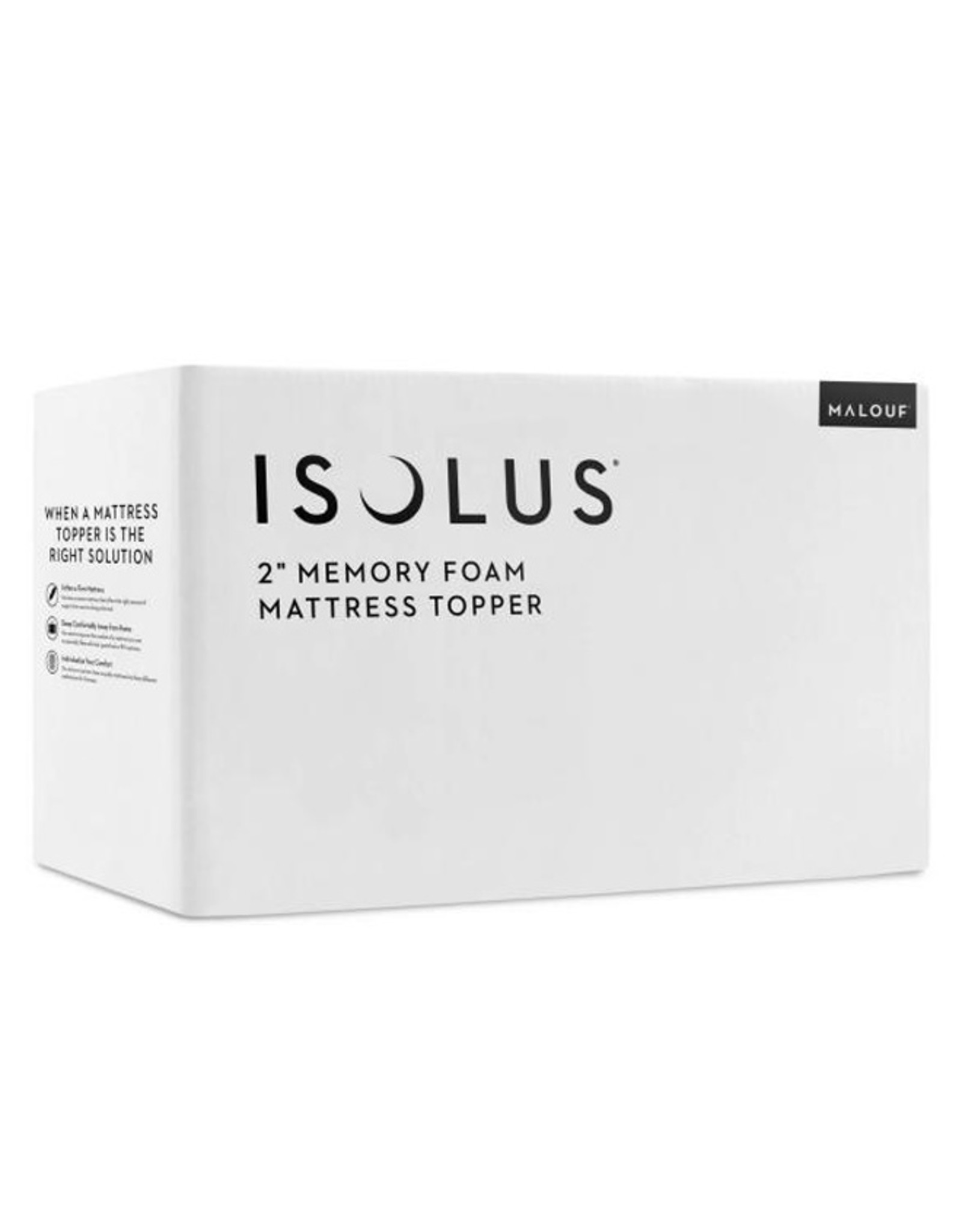 2” Memory Foam Mattress Topper