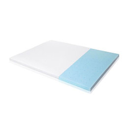 2.5” Gel Memory Foam Mattress Topper