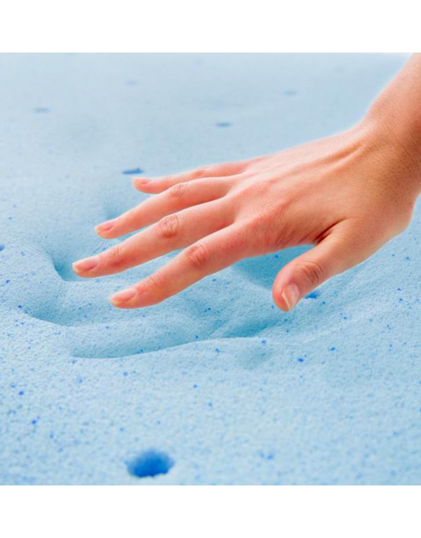 2.5” Gel Memory Foam Mattress Topper