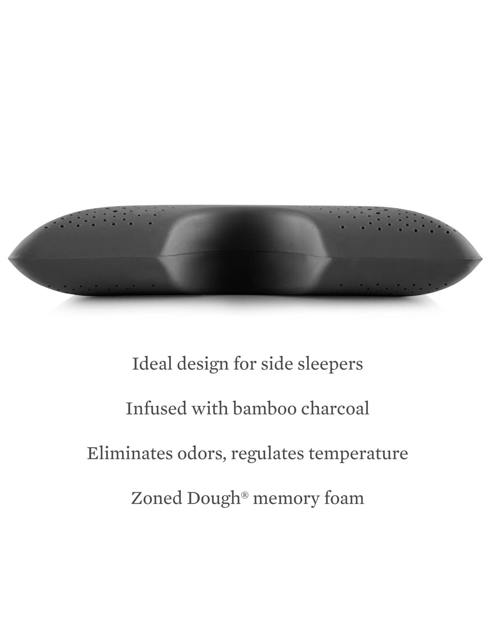Malouf Zoned Dough + Bamboo Charcoal Pillow