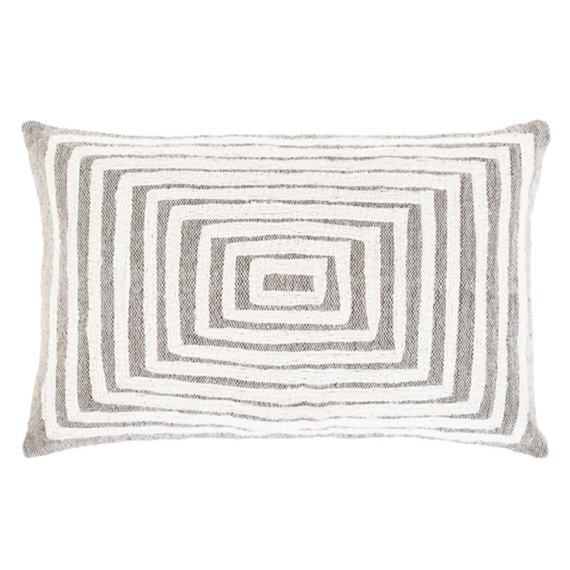 IZIE PILLOW DOWN FILLED 22X14" GREY