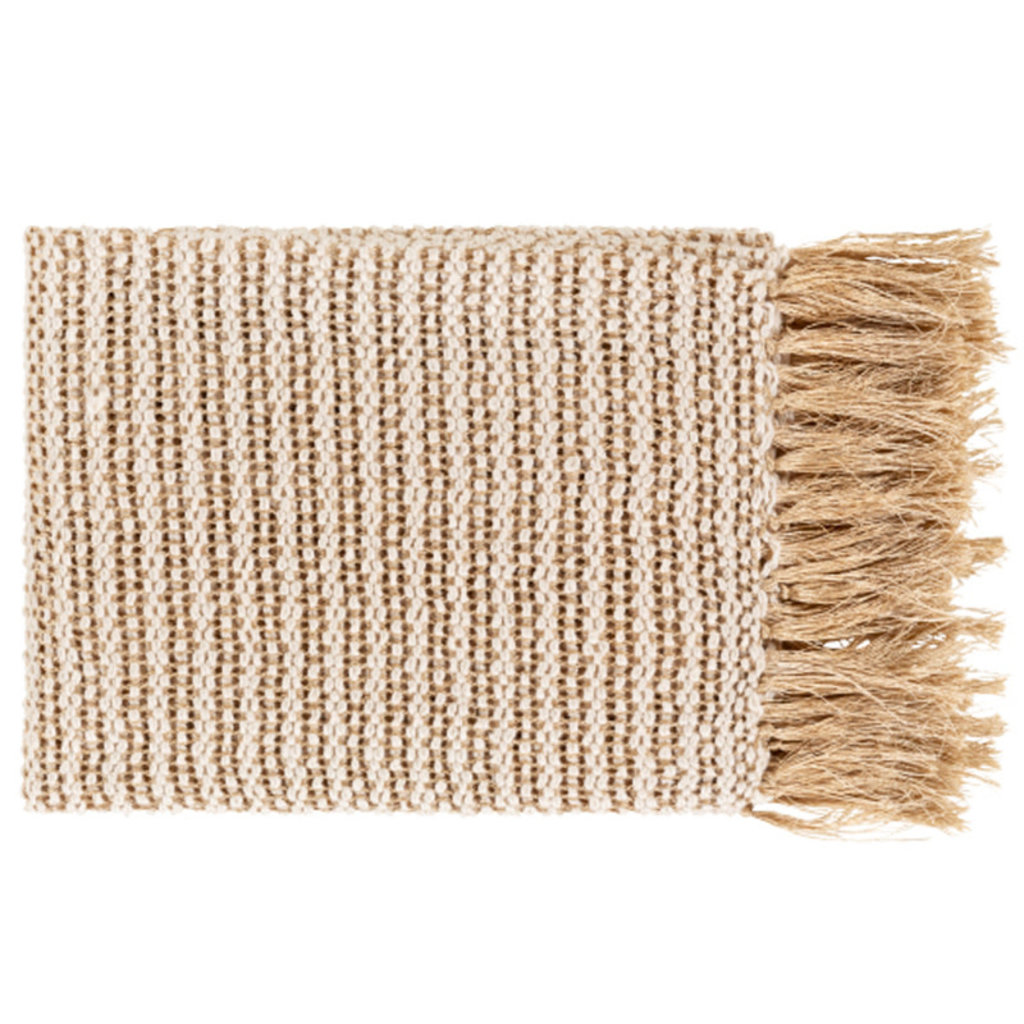 LANIE THROW BLANKET CARAMEL