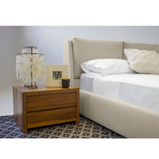 MAGNUS STORAGE BED TAUPE