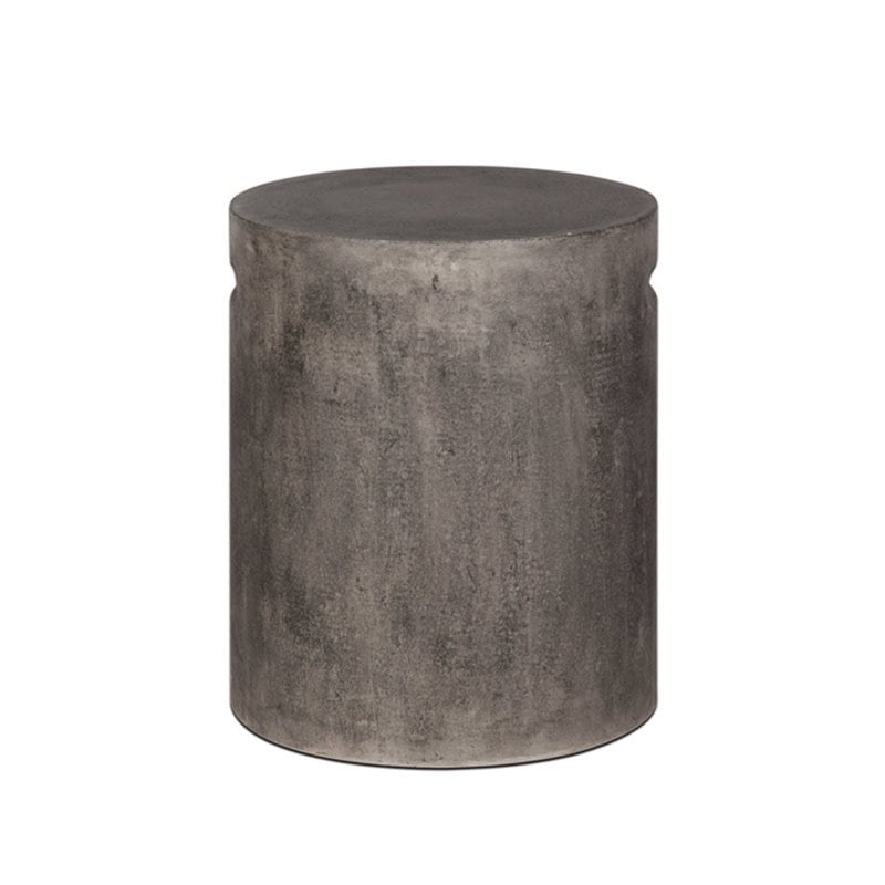 DELLA SIDETABLE - STOOL CONCRETE GREY