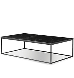 AXEL COFFEE TABLE RECTANGLE MARBLE BLACK