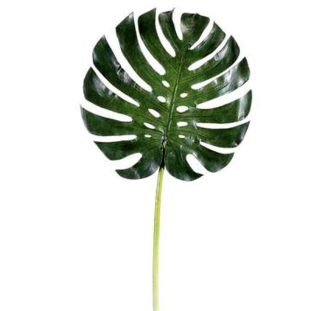 MONSTERA LEAF LARGE 34"