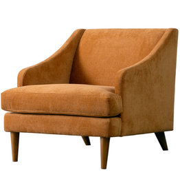 CATHERINE CHAIR VELVET COGNAC