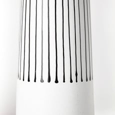 KIRA VASE CERAMIC WHITE SMALL