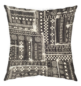 BETHUNE DOWN FILLED PILLOW 18" BLACK & WHITE