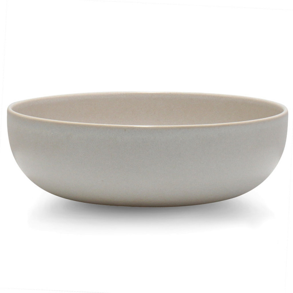 UNO SERVING BOWL 10.25" STONEWARE OFF WHITE