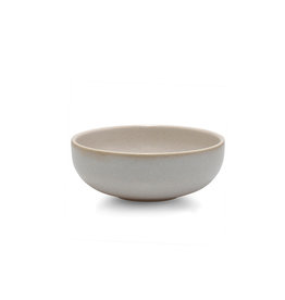UNO DIP BOWL 5" STONEWARE OFF WHITE