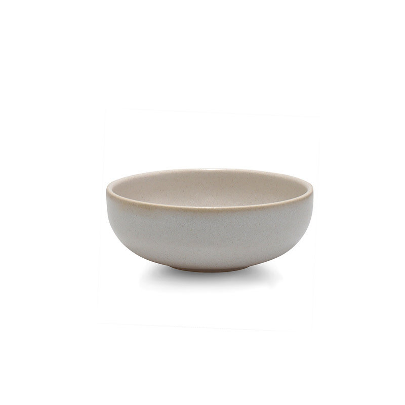 UNO DIP BOWL 5" STONEWARE OFF WHITE