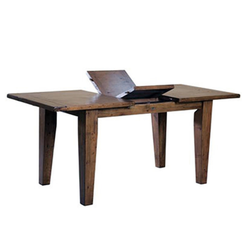 COAST EXTENSION DINING TABLE SMALL 47" TO 62" BROWN