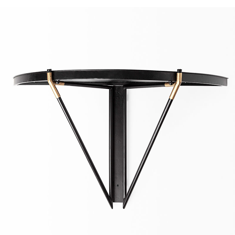 JUPITER WALL CONSOLE TABLE MIRROR AND METAL