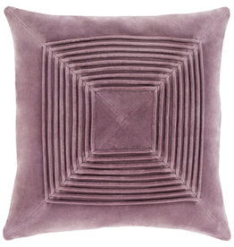 AKIRA DOWN FILLED PILLOW 22" DUSTY ROSE